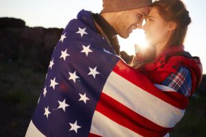 Valentine's Day celebrated in the USA