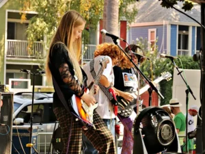 The Chalk It Up! Chalk Art and Music Festival was created by local artists and musicians to celebrate