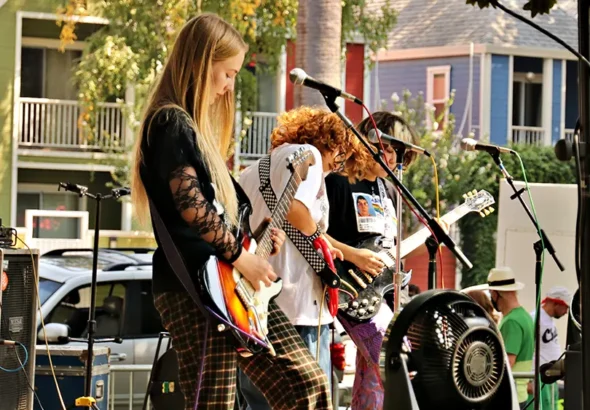 The Chalk It Up! Chalk Art and Music Festival was created by local artists and musicians to celebrate