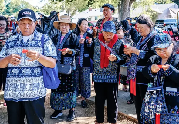 The Annual Iu Mien Healthy Village Senior Picnic in Sacramento