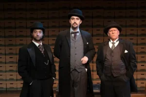 "The Lehman Trilogy," now playing at Capital Stage, traces the story arc from the brothers’ beginnings