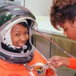 Mae Jemison blasted into orbit aboard the Endeavour shuttle.