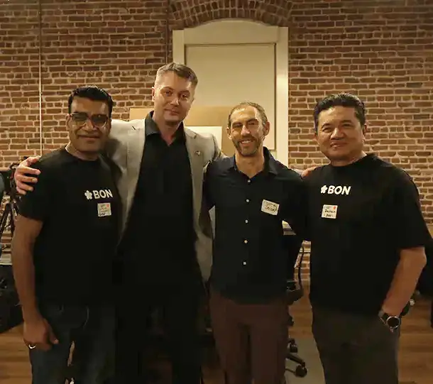 Bon Credit AI, represented by co-founders Samder Khangarot and Darwin Tu, tackled the $18 trillion U.S.