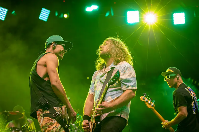 The good vibes at both festivals were a feast for music fans
