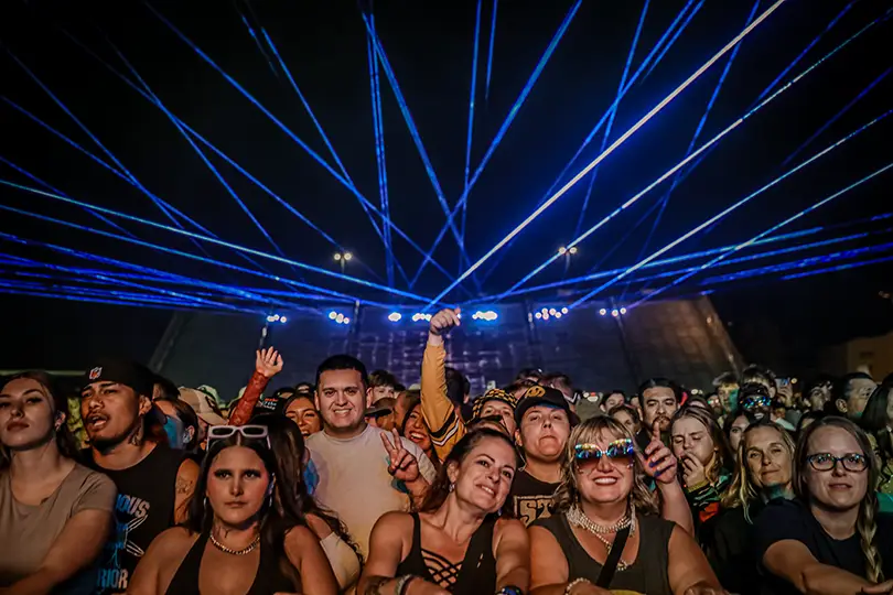 lmost 5,000 people attended the reggae rock festival featuring headliner Rebelution