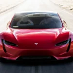 That car was the Tesla Roadster, unveiled back in 2017