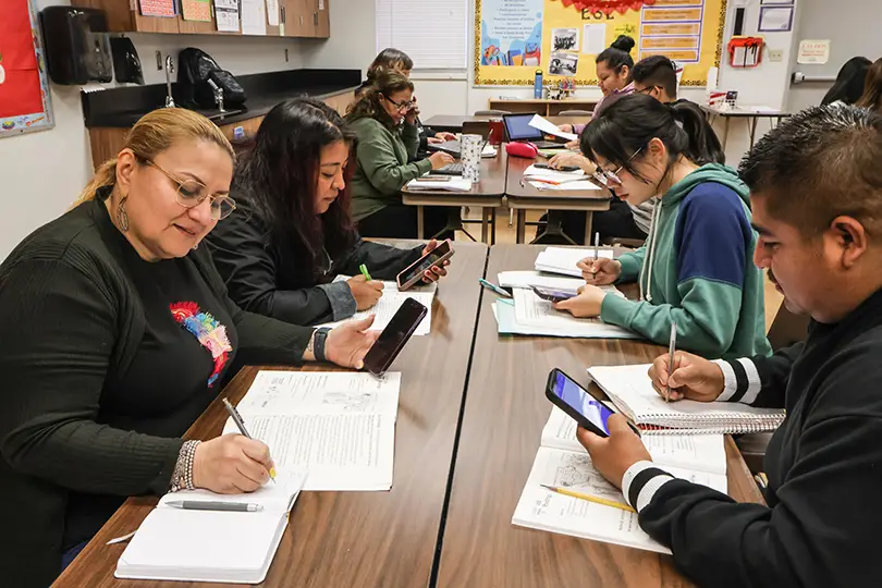 The Sacramento County Office of Education’s ESL program serves 43% of the region’s enrollees