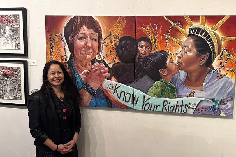 According to organizers, it was important that Fall of Freedom welcome all voices to the resistance