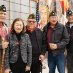 But a group of veterans in Sacramento paid tribute to those who gave so much through a large virtual monument