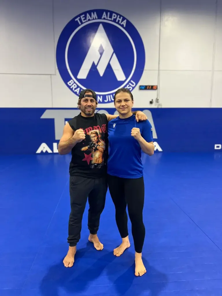 Urijah Faber, a UFC Hall of Famer and owner of the gym I visited