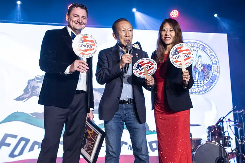 deeply meaningful selection of the new Miss California International.