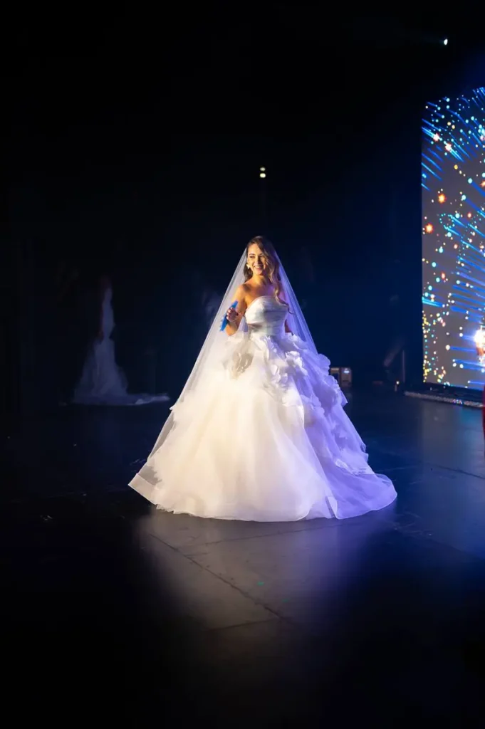 Magnolia Quinceanera swept through the venue, infusing the atmosphere with elegance and cinematic charm