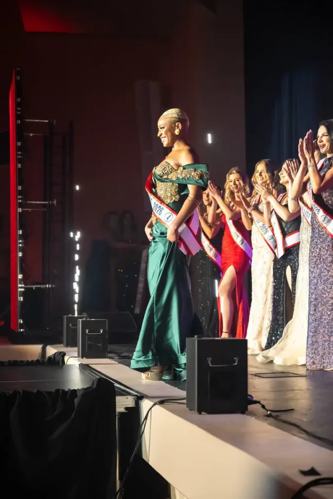 Chosen by an AI algorithm after a detailed evaluation of her biography, academic achievements, social media presence