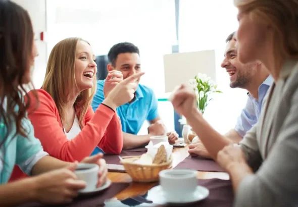 Women are said to talk a lot while men are seen as quiet and reserved