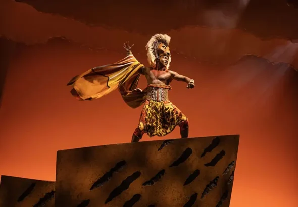 “The Lion King” will be showing at Broadway