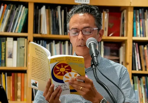 Ramírez, a founding member of Escritores del Nuevo Sol, told the story of the group's earliest efforts