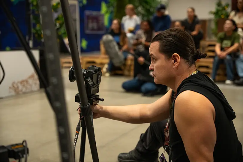 artists like documentary filmmaker Jaime Tafoya use it to champion causes they are passionate about