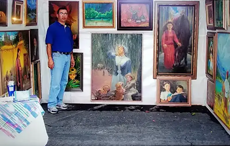 Rizam later relocated to California, where his professional life developed gradually