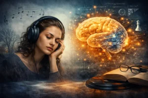Some findings suggest that people who prefer melancholic or emotionally complex music tend