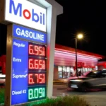 the coast near Big Sur, premium gasoline has been priced at 9.99 dollars per gallon.