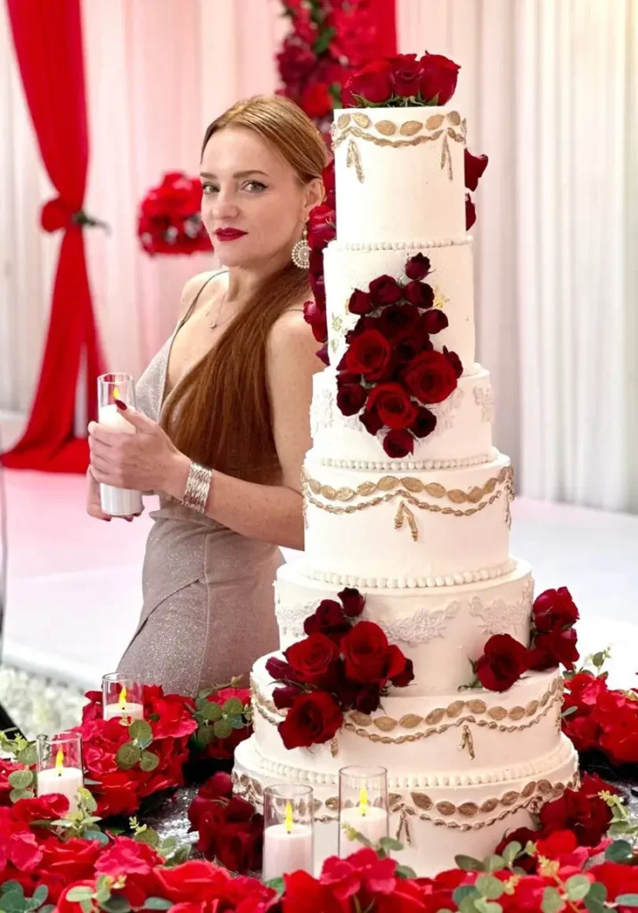 In the room where Olga Khaletskaya creates her culinary masterpieces