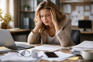 There is a kind of stress that does not show up in your calendar.