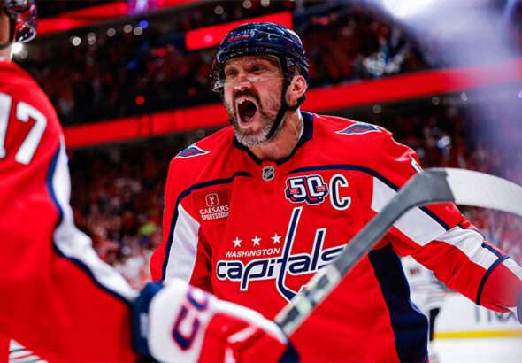 Ovechkin is chasing Gretzky's record. He is less than two dozen goals away