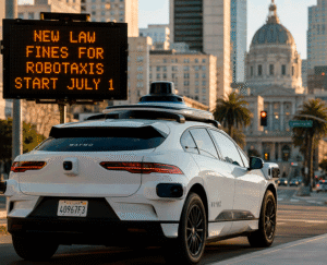 California introduces the toughest robotaxi regulations in the US