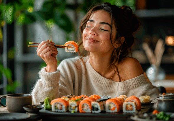 Stop Feeling Guilty About Sushi. It's a Mental Health Tool