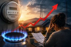The average monthly gas and electric bill has already reached about $285, or roughly $3,420 a year