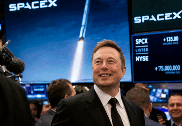 Shares were priced at $135 each, giving SpaceX an overall valuation of approximately $1.77 trillion