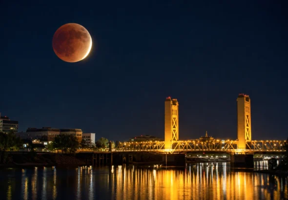 California, Look Up: 94 Percent of the Moon Will Enter Earth’s Shadow