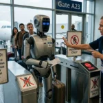 United Airlines and Delta Air Lines have officially banned passengers from traveling with humanoid and animal-like robots.