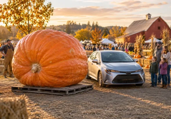 California Could Produce the World’s First 3,000 Pound Pumpkin!
