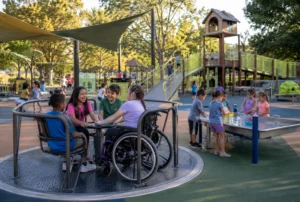 But emPOWERment Park demonstrates what public space can become when designers begin with the right question