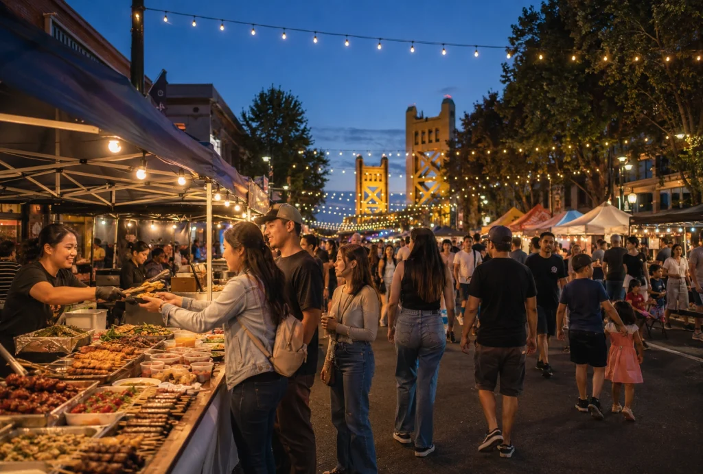 September 5, 2026, from 5:00 PM to 11:00 PM. The event will be held along the R Street Corridor in Downtown Sacramento