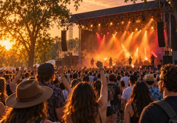 On Sunday night, October 4, the last sets at Discovery Park brought four days of Aftershock to a close
