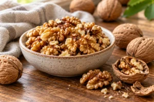 A handful of walnuts can be a useful addition to your diet, especially when it replaces a sugary snack.
