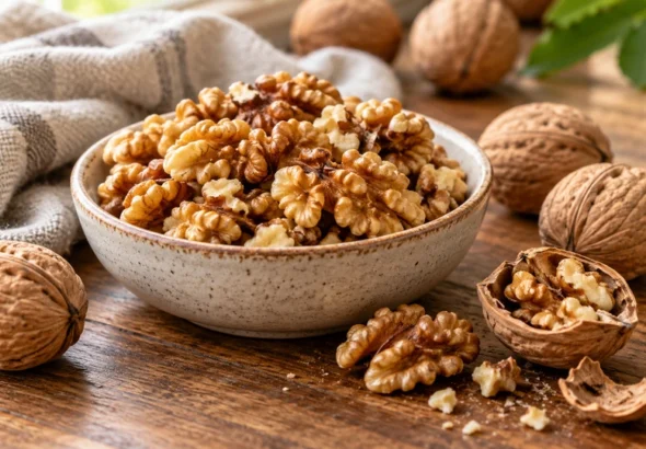 A handful of walnuts can be a useful addition to your diet, especially when it replaces a sugary snack.